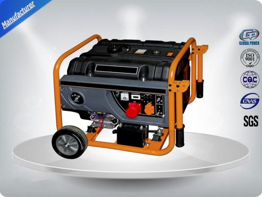 چین 1.5 Kw / Kva Air - Cooled Diesel Portable Generator Set With Wheel Electric Starter تامین کننده