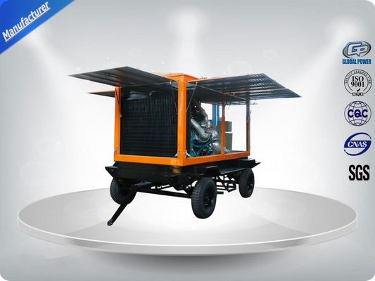 چین 900Kva 3 Phase Trailer Mounted Diesel Generator Soundproof Eight - Cylinder تامین کننده