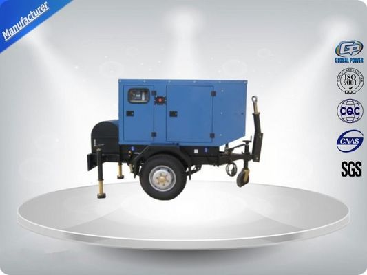 چین Canopied Silent Rental Trailer Genset Rental 1500 R / Min Engine Speed تامین کننده