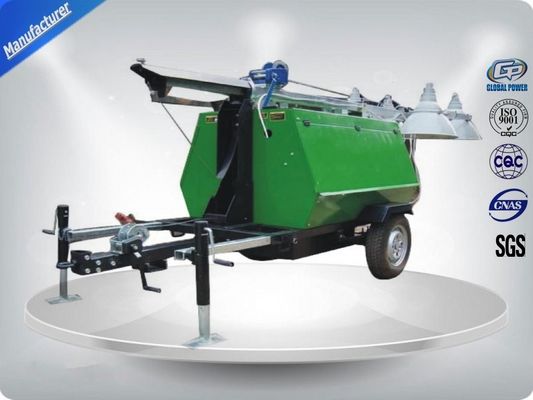 چین برج های نوری قابل حمل ال ای دی / برج های نوری نصب شده بر روی تریلر تلسکوپی تامین کننده