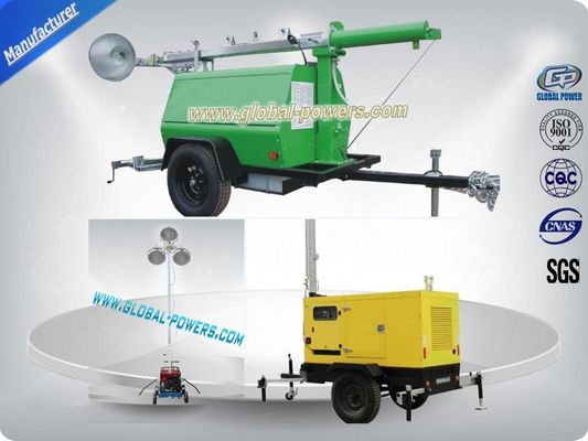 چین برج نورپردازی موبایل با پانل های خورشیدی 750 وات تامین کننده