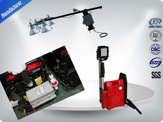 چین Outdoor Portable Mobile Light Tower Manual Operated 1500 / 1800 Rpm Speed تامین کننده