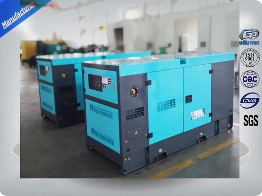 چین 30Kva Silent 2mm Thick Canopy Diesel Generator Set Powered By Isuzu / Lovol Diesel Engine تامین کننده