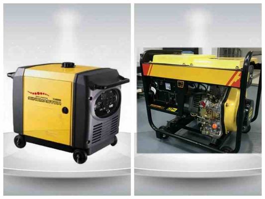 چین ژنراتورهای دیزل 5kva دیجیتال بنزین مسکونی تک فاز قابل حمل ISO9001 تامین کننده