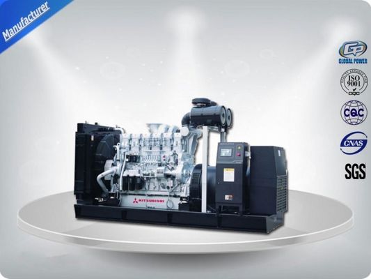 چین Safey Frame Low Noise Diesel Generator Set 683kva With Original Japan Mitsubishi Engine تامین کننده