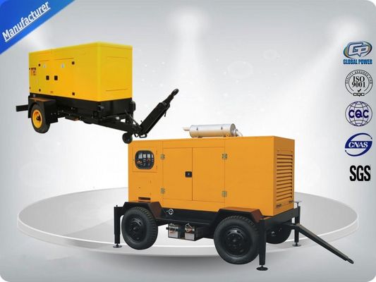 چین Ricardo Diesel Power Generator Set , Mobile Sound Proof Trailer Mounted Diesel Generator Set تامین کننده