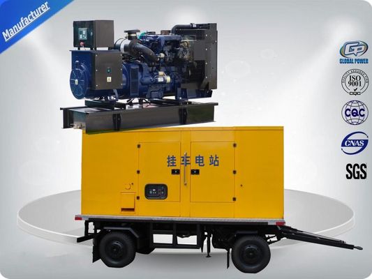 چین 80kw 100kva Trailer Mounted Silent Type Generator With Cummins Diesel Engine Low Fuel Consumption تامین کننده