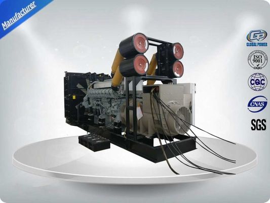 چین 1800kw / 2250kva Mitsubishi ژاپن دیزل ژنراتور باز با ژنراتور استامفورد، سه فاز آب سرد تامین کننده