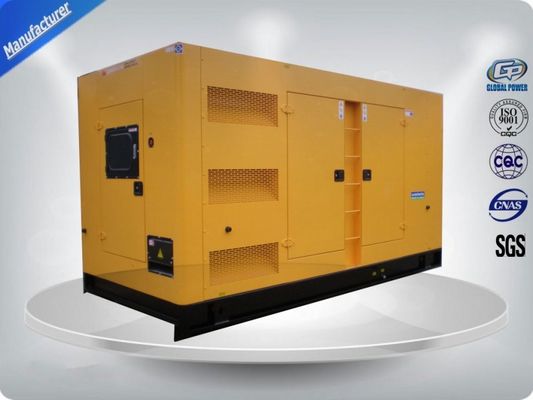 IP23 سه فاز خاموش ژنراتور دیزل مجموعه 600kw / 750kva برای شرکت تامین کننده