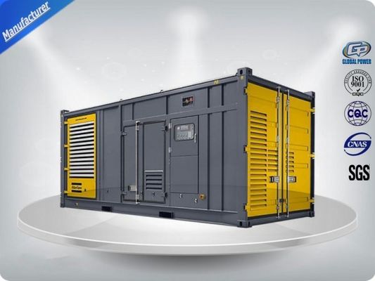 Twelve - Cylinder Container Type Silent Diesel Genset ,  800 Kw Diesel Generator Set تامین کننده