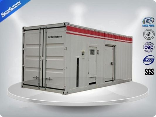 Twelve - Cylinder Container Type Silent Diesel Genset ,  800 Kw Diesel Generator Set تامین کننده