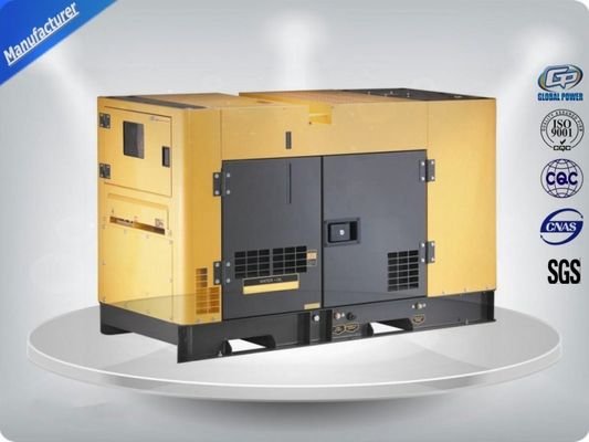 80Kw / 100Kva سه مرحله تولید برق مجموعه های خاموش Canopy برای مدرسه تامین کننده