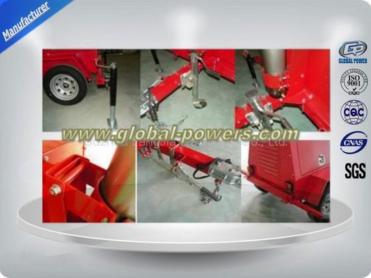 60Hz  Single Phase Portable Mobile Light Tower Rental With Diesel Generator تامین کننده