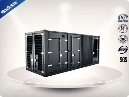 2250-2500 kw/kva مجموعه ژنراتور کانتینر MTU ضد صدا با برق 24 ولت DC تامین کننده