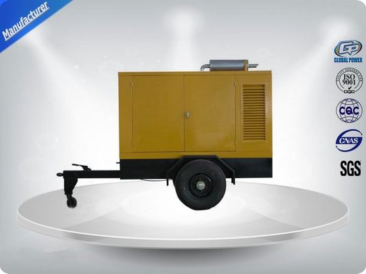 Movable Three Phase Trailer Mounted Generator Silent Type 200-500Kw 600Kva تامین کننده