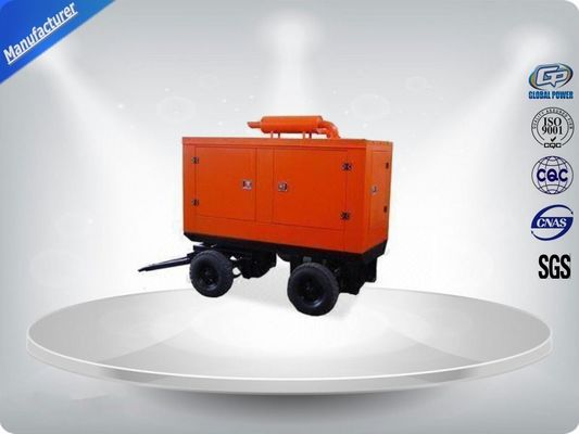 Noise Proof Industrial Trailer Mounted Generator 6 Cylinder For Residential تامین کننده